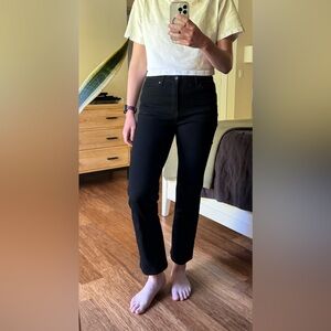 Quince Bella Stretch Straight Jeans size 28x30.